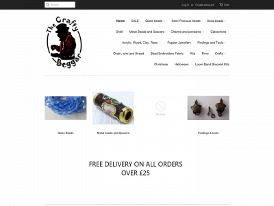thecraftybeggar.co.uk snapshot