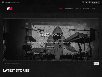musicunderground.co snapshot