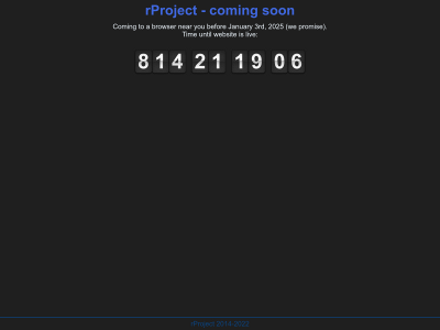 rproject.pro snapshot