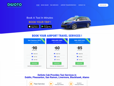 ridedesotocab.com snapshot