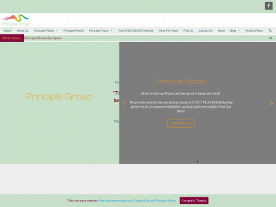 principlepilates.com snapshot