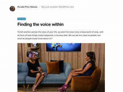 ronelleprins.com snapshot