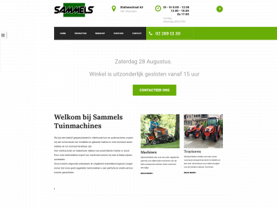 sammels.be snapshot