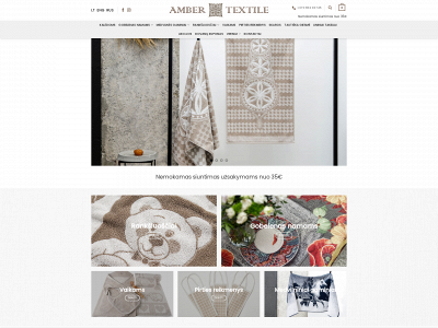 ambertextile.lt snapshot