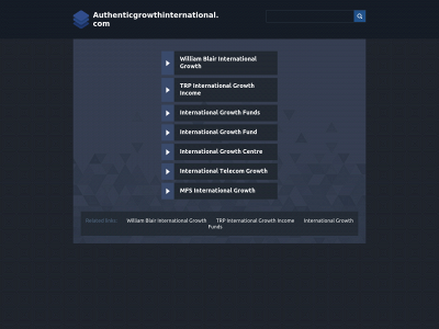 authenticgrowthinternational.com snapshot