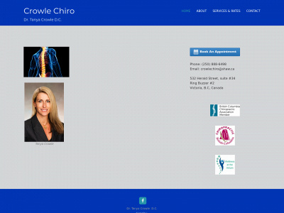 crowlechiro.com snapshot