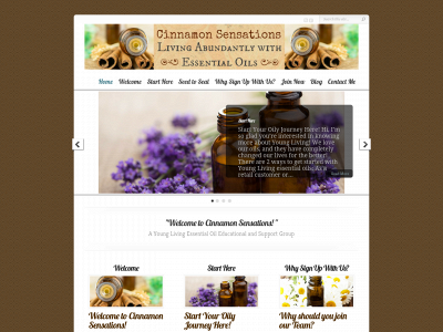 cinnamonsensations.com snapshot