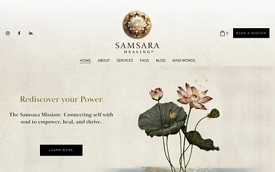 www.samsarahealing.org snapshot