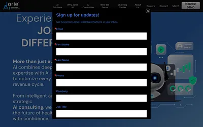 www.jorie.ai snapshot