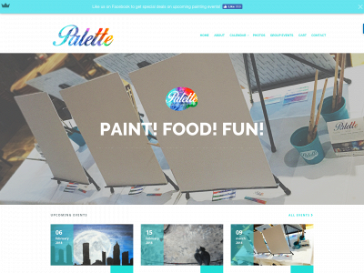 paintwithpalette.com snapshot