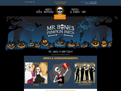 mrbonespumpkinpatch.com snapshot