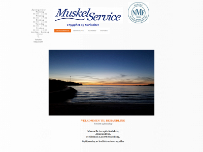 muskelservice.no snapshot