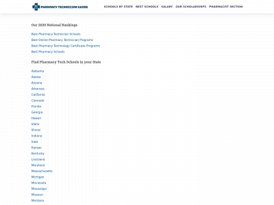 pharmacytechnicianguide.com snapshot