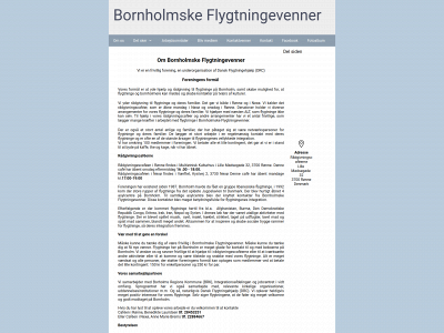 bornholmske-flygtningevenner.dk snapshot
