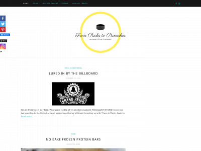 frompuckstopancakes.com snapshot