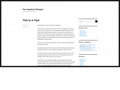 thevagabondblogger.com snapshot