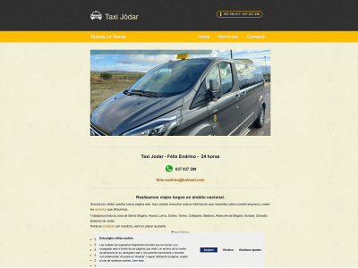 taxijodar.es snapshot