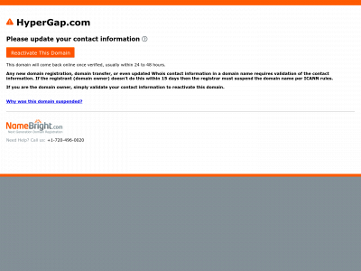 hypergap.com snapshot