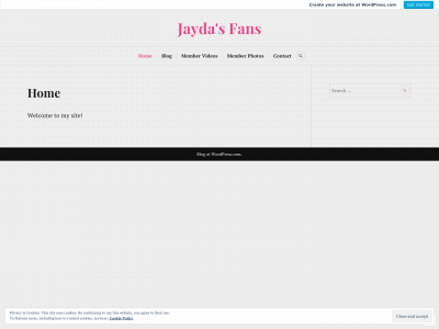 jaydasfans.wordpress.com snapshot