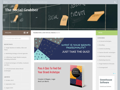 thesocialgrabber.com snapshot