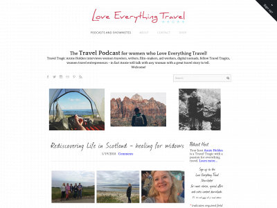 www.loveeverythingtravel.com snapshot