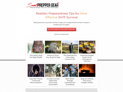 smartpreppergear.com snapshot