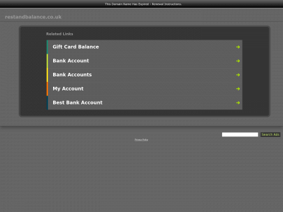 restandbalance.co.uk snapshot