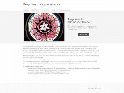gospelalliancerca.org snapshot