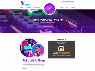 radiofabulosafm.com snapshot