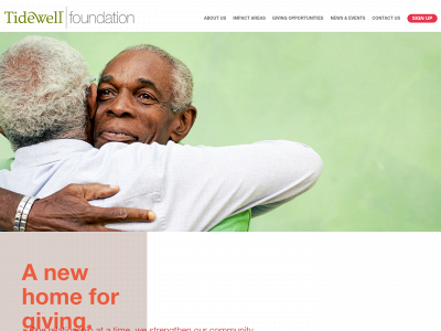 tidewellfoundation.org snapshot