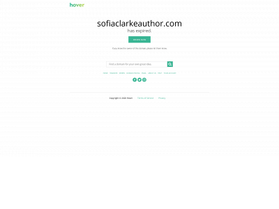 sofiaclarkeauthor.com snapshot