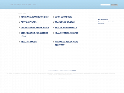 fatburninghomerecipes.com snapshot