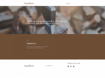 nagelklotz.de snapshot
