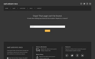 sadunicornrecs.com snapshot