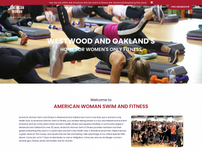 americanwomanfitness.com snapshot