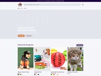 petsboutique.shop snapshot