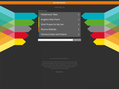 neruda.ca snapshot