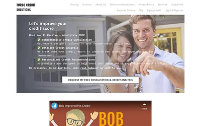 www.turbocreditsolutions.com snapshot