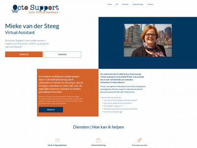 miekevandersteeg.nl snapshot