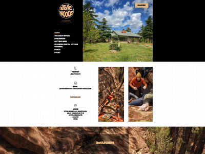 stoneandwoods-guesthouse.com snapshot