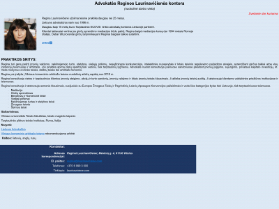 laurinaviciene.com snapshot
