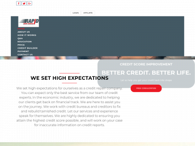 rapidcreditservices.com snapshot