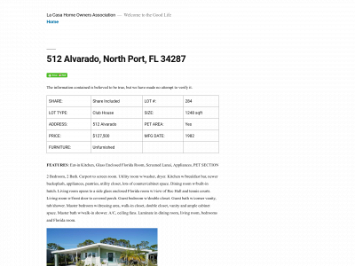 lacasahoa.com snapshot