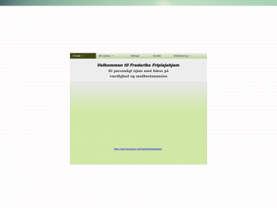 frederiksfriplejehjem.dk snapshot
