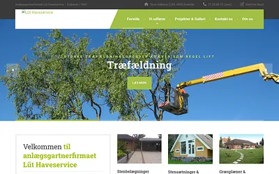 luthaveservice.dk snapshot
