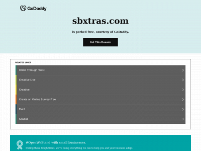 sbxtras.com snapshot