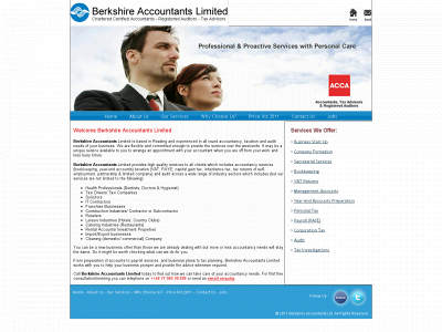 berkshireaccountants.com snapshot