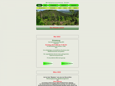 wald-coelbe.de snapshot