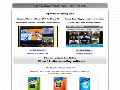 wmrecorderpro.com snapshot