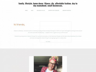 www.lifestylewithlacey.co snapshot